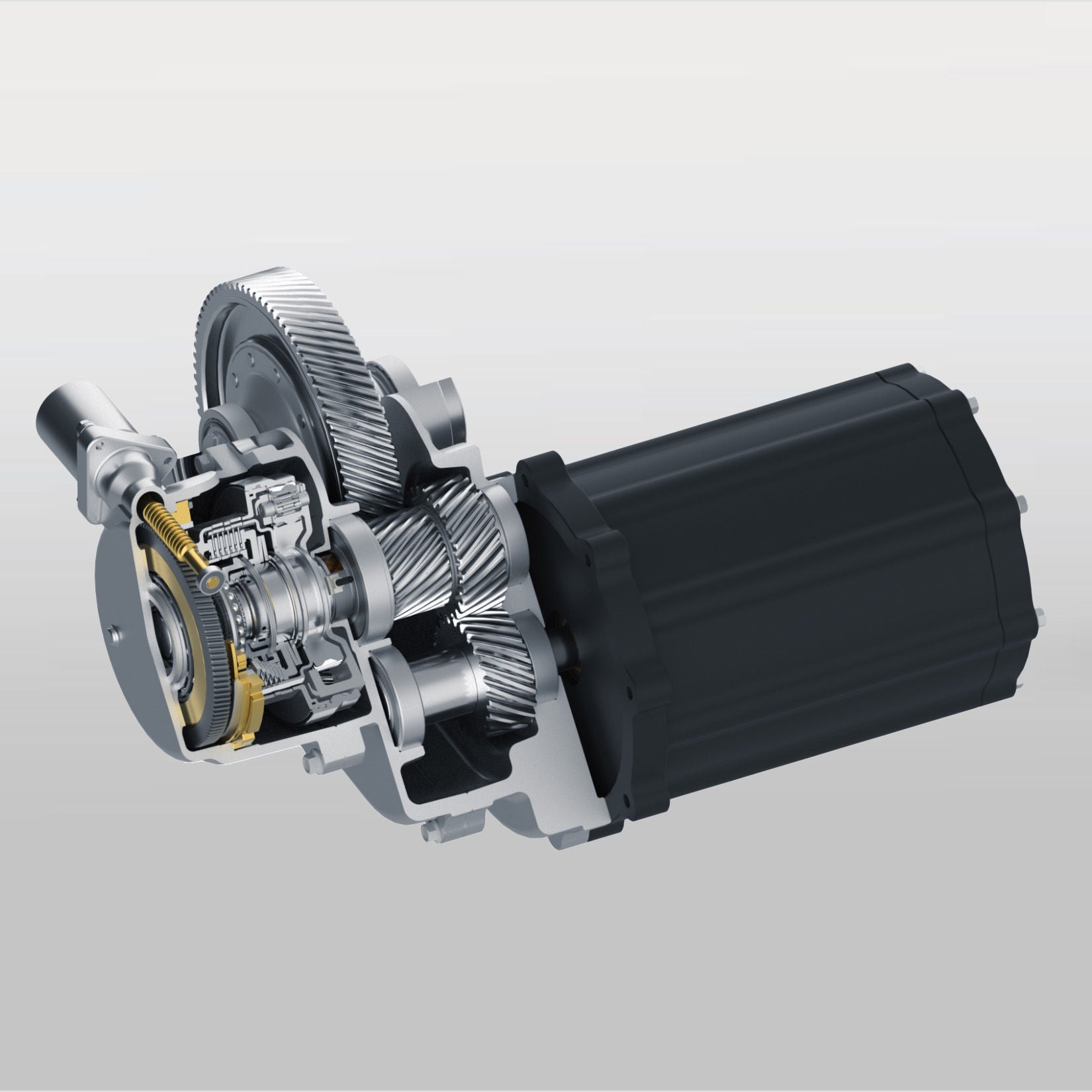 Seamless 2-Speed e-Axle Concept