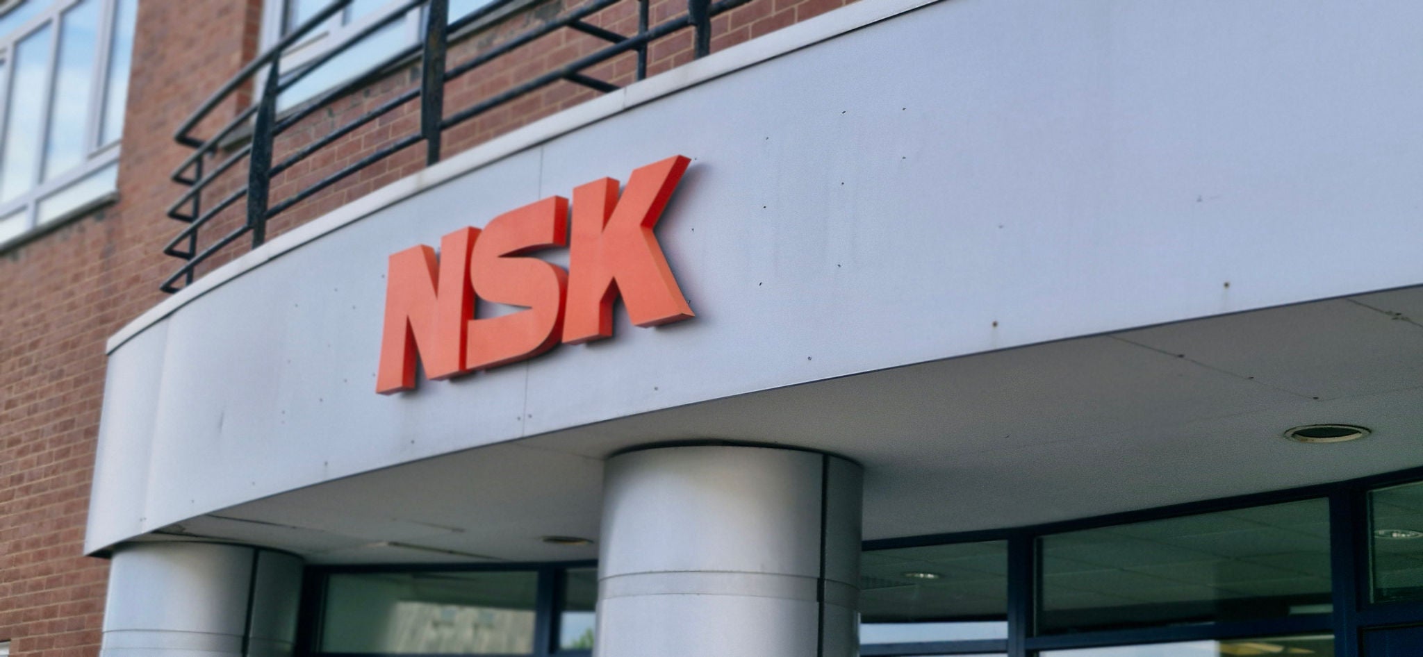 Close-up of the Newark NSK office.
