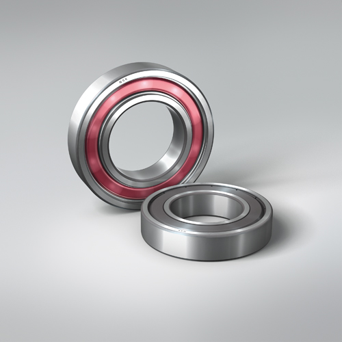 NSK Molded-Oil deep groove ball bearings with DU seals 
