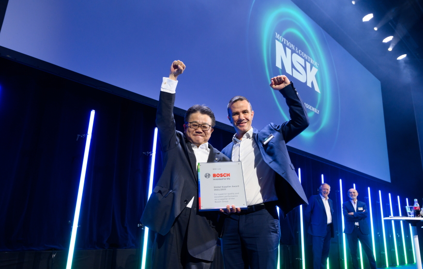 NSK, Bosch Global Tedarikçi Ödülleri 2023'te 