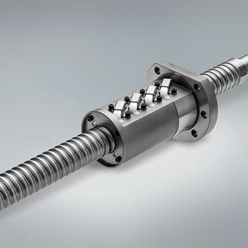 2)	High-durability precision ball screws from NSK feature newly developed surface processing technology