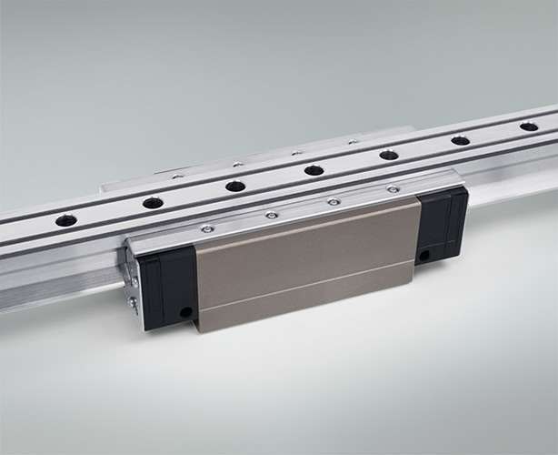 RA series linear roller guides are equipped with a highly effective seal